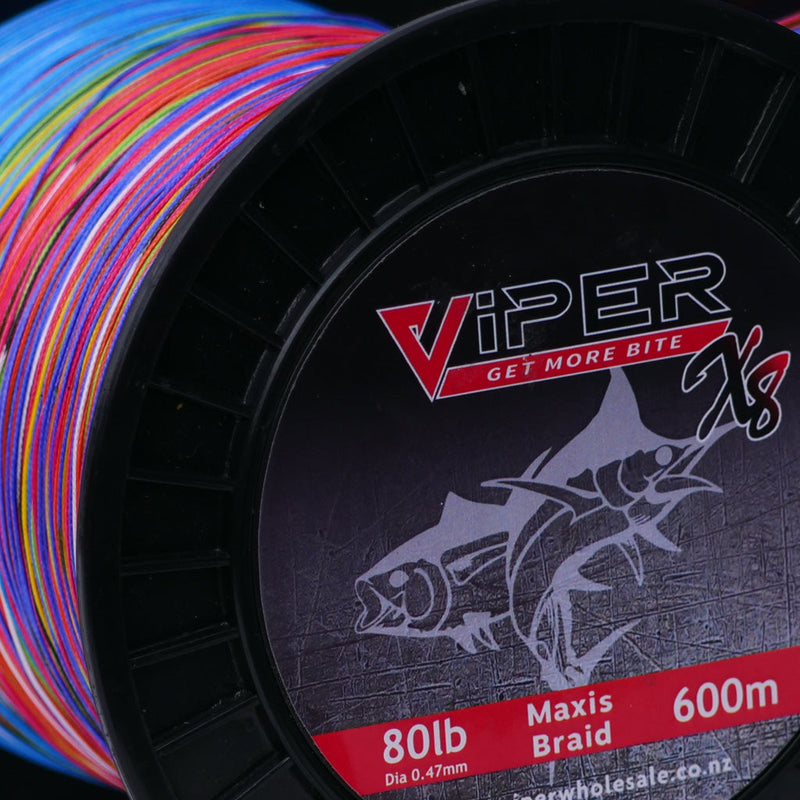 Viper - Maxis x8 Braid, Maxis X10 Hollow-Core & Game Leaders