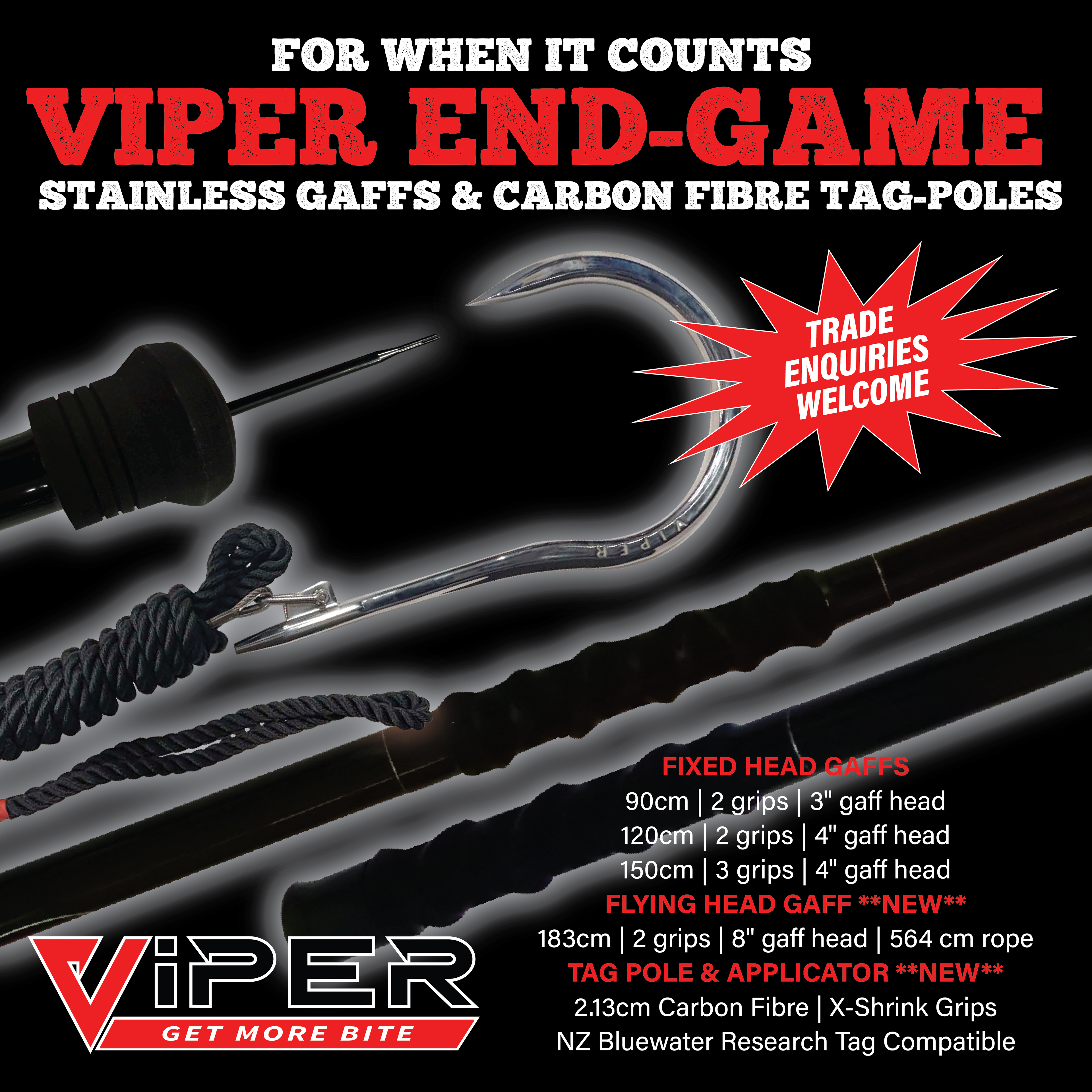 Viper End-Game Gaffs & Tagpole
