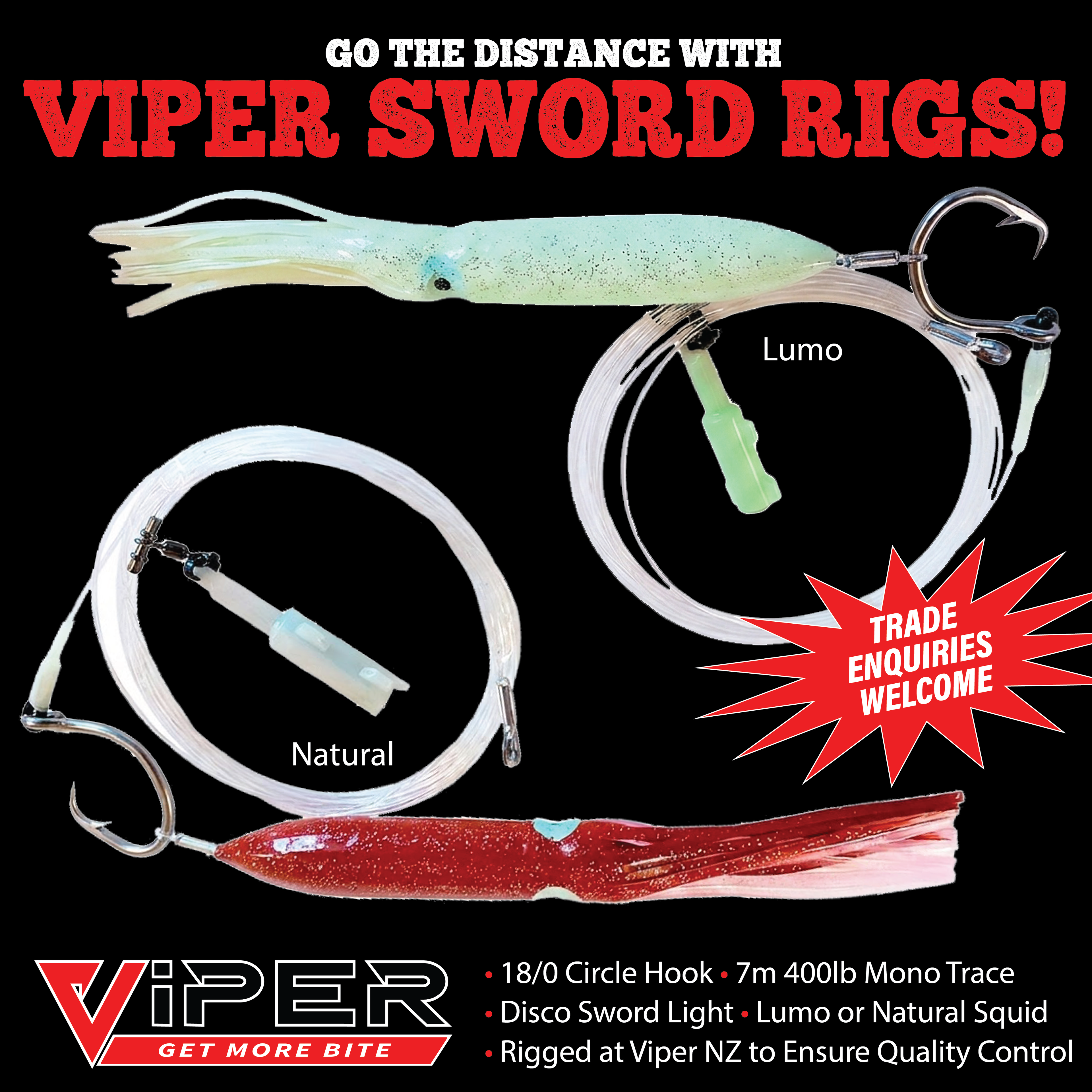 Viper - Sword Rigs (Lumo or Natural)