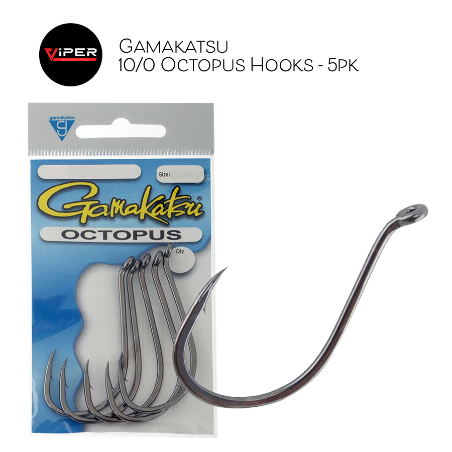 Gamakatsu - 10/0 Octopus Hook - 5pk