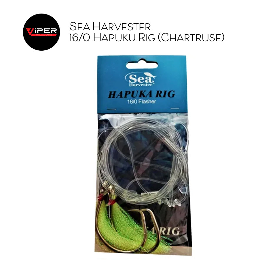 Sea Harvester - 16/0 Hapuku Rig (Chartreuse)