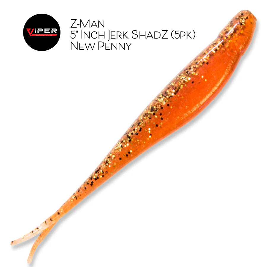 Z-Man - 5" Inch Jerk ShadZ Range (5pk)