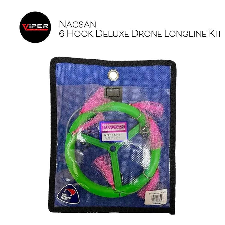 Nacsan - 6-Hook Deluxe Drone Line