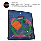Nacsan - 6-Hook Deluxe Drone Line with Astro Riser (Medium & Large)