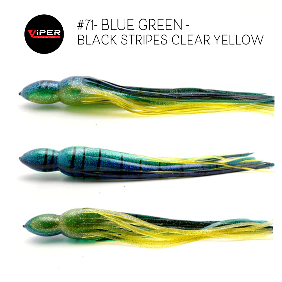 BOM - Lure Skirts (35 vibrant colour options)