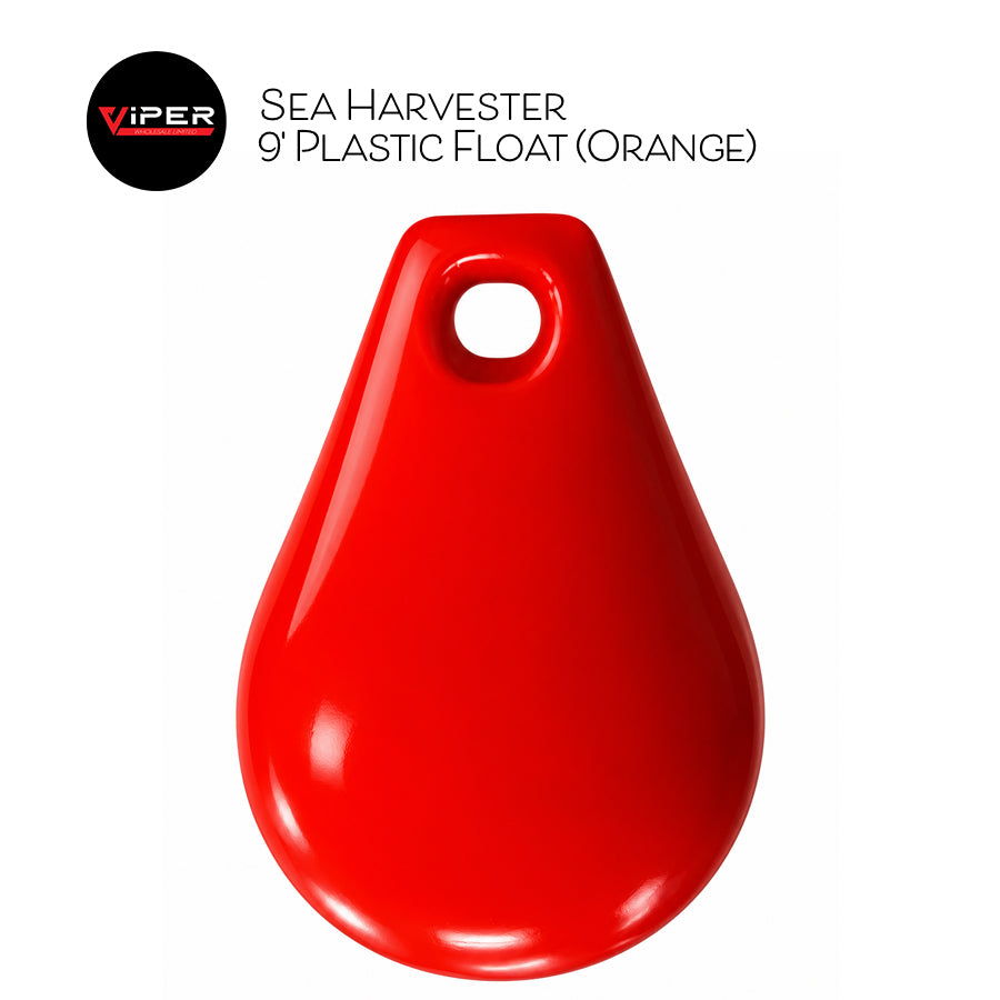 Sea Harvester - 9' Plastic Float (Orange)