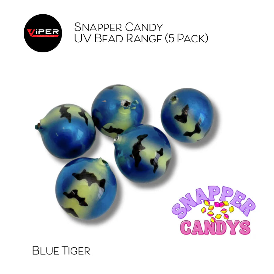 Snapper Candy - UV Bead Range (24 colours - 5 Pack)