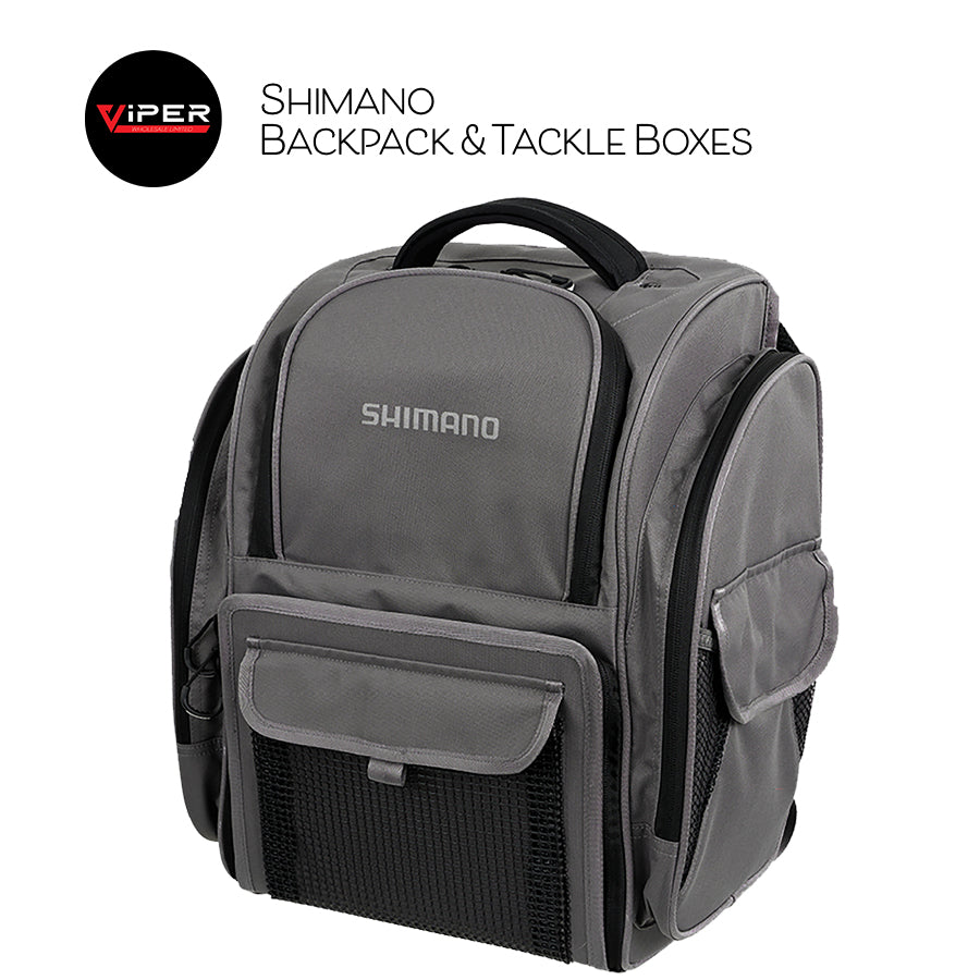 Shimano - Backpack Includes 4 Tackle Trays
