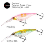 Shimano - Bantam Enber 60mm Freshwater Lure Range