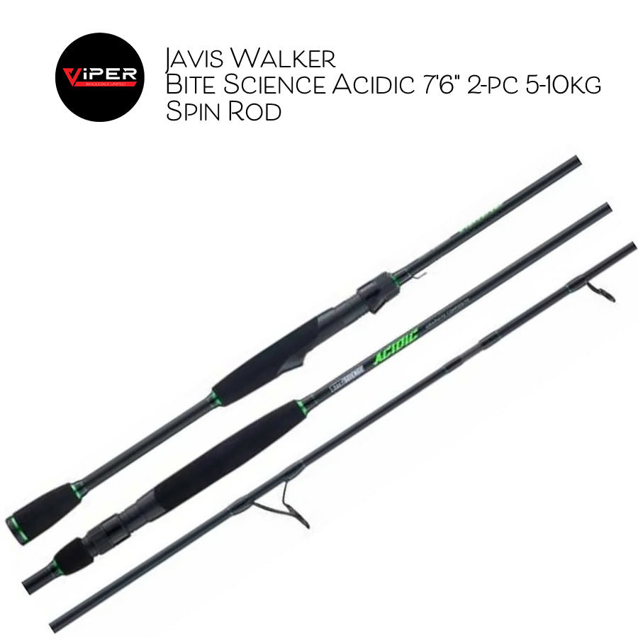 Jarvis Walker - Bite Science Acidic 7'6" 2-pc 5-10kg Spin Rod