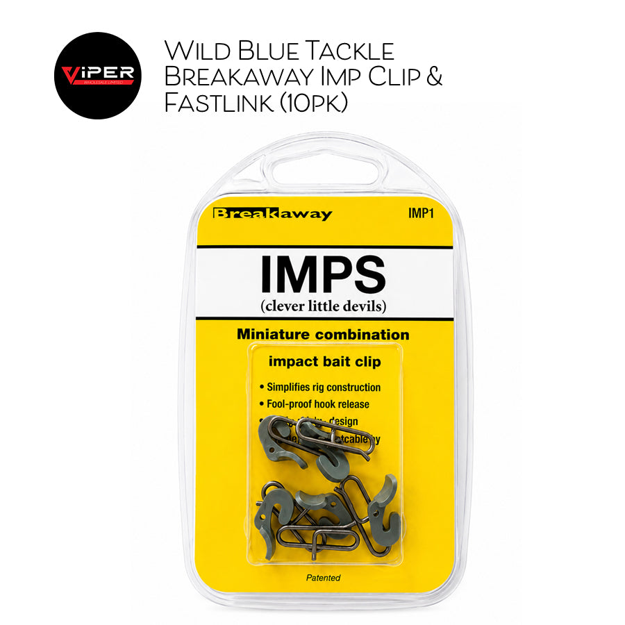 Wild Blue Tackle - Breakaway Imp Clip & Fastlink (10pk)