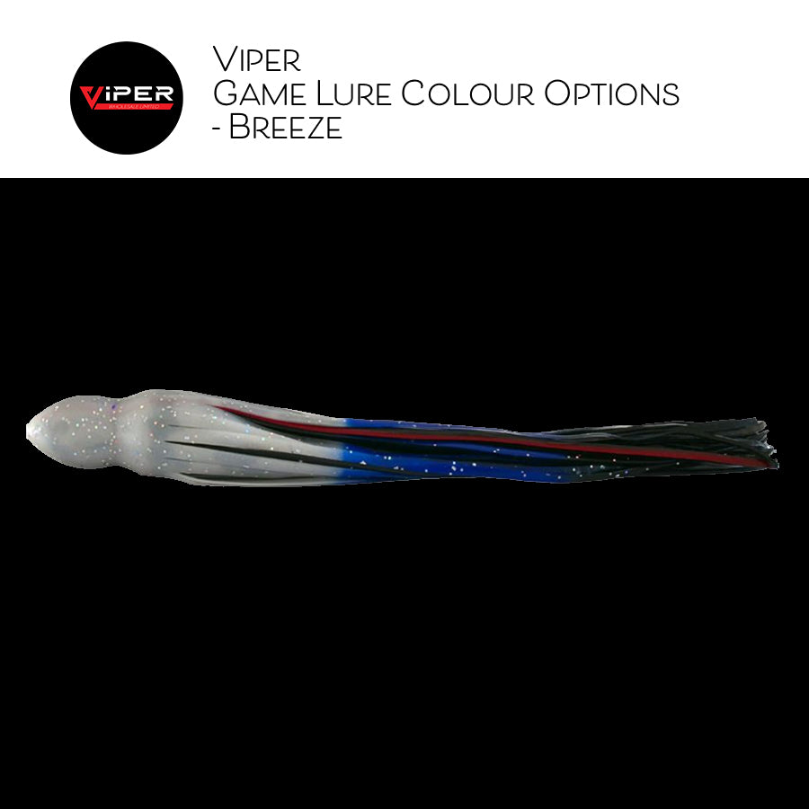 Viper - Banshee Game Lure (Rigged or Unrigged, 32 Skirt Combos)