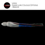 Viper - Banshee Game Lure (Rigged or Unrigged, 32 Skirt Combos)
