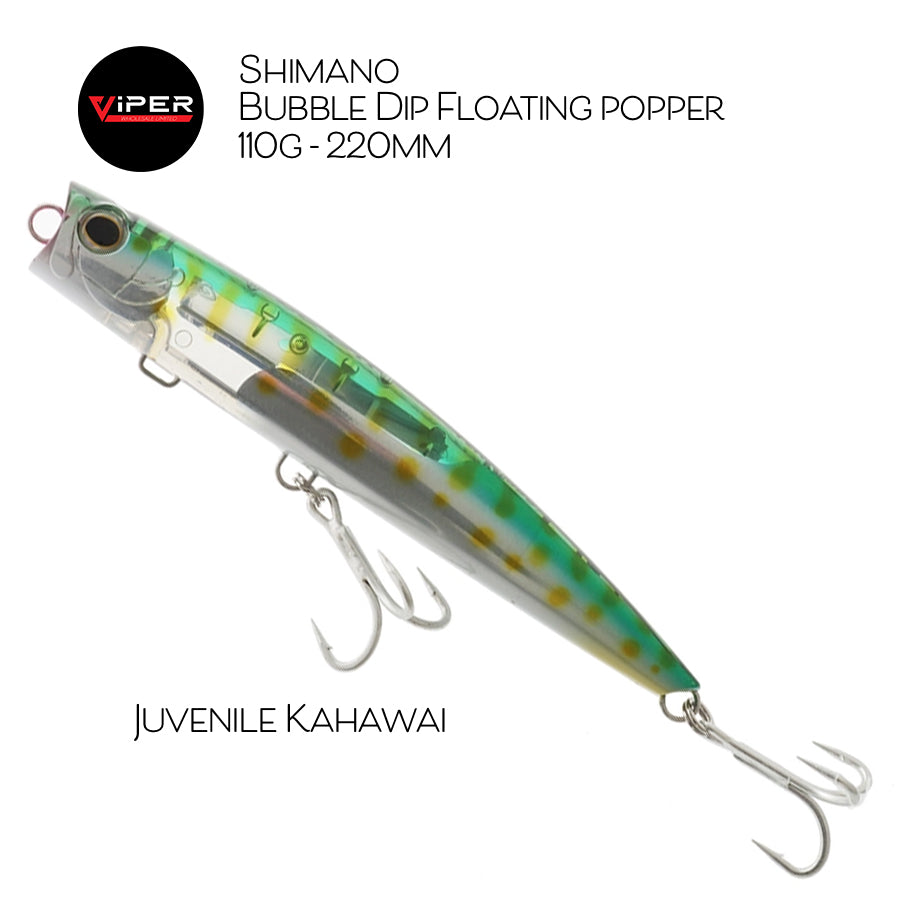 Shimano - Bubble Dip Floating Popper (110g - 220mm - Rigged)