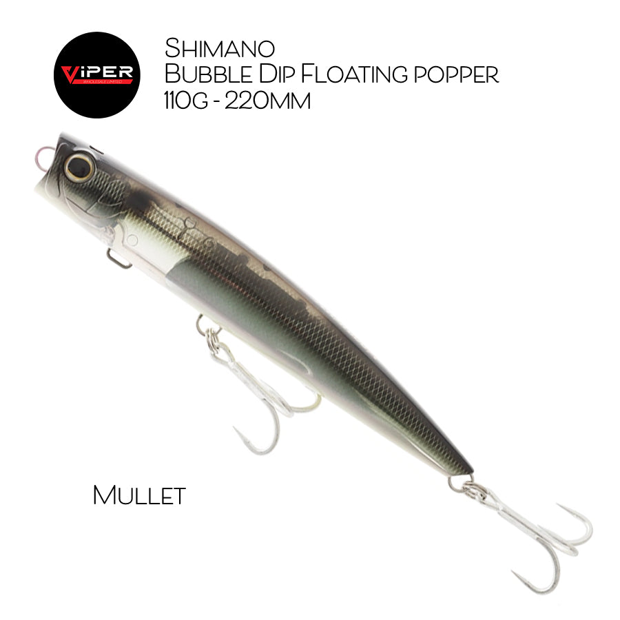 Shimano - Bubble Dip Floating Popper (110g - 220mm - Rigged)