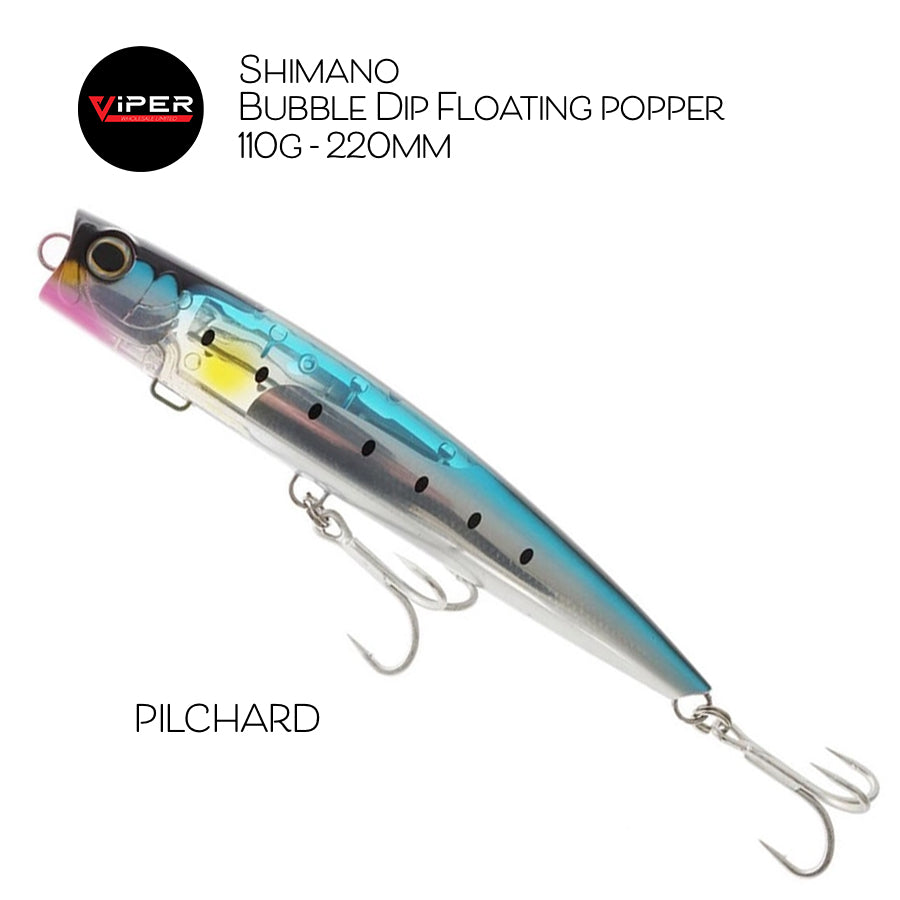 Shimano - Bubble Dip Floating Popper (110g - 220mm - Rigged)