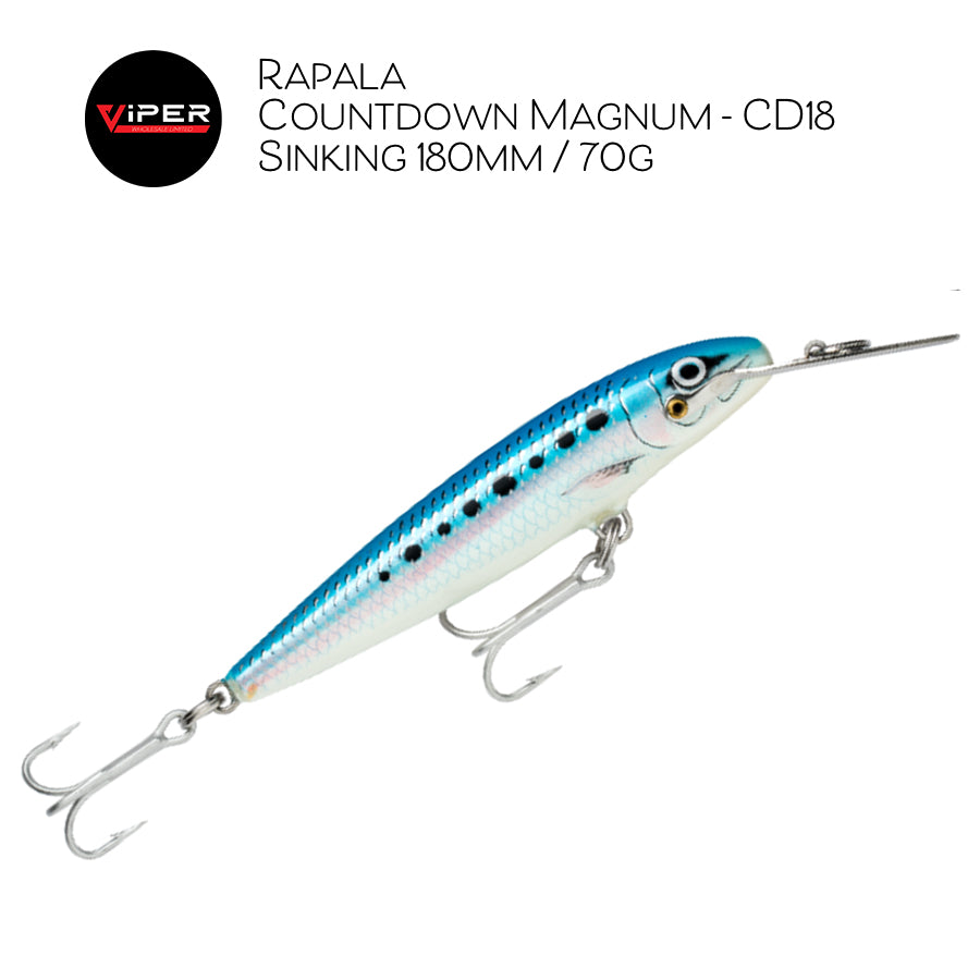 Rapala - CD-18 (Countdown Magnum Sinking 180mm / 70g)