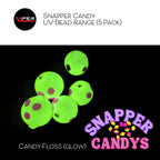 Snapper Candy - UV Bead Range (24 colours - 5 Pack)