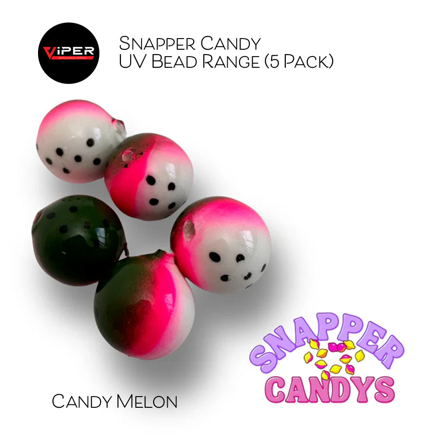 Snapper Candy - UV Bead Range (24 colours - 5 Pack)
