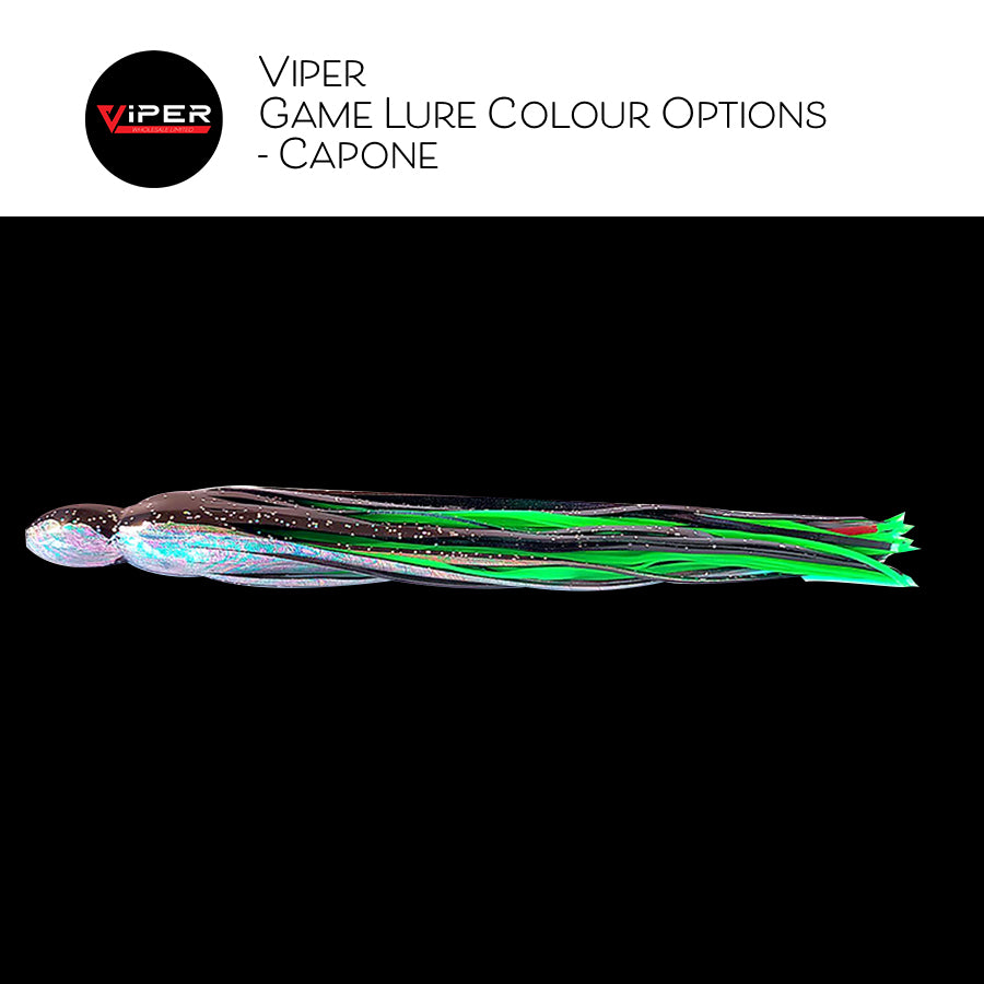 Viper - Banshee Game Lure (Rigged or Unrigged, 32 Skirt Combos)