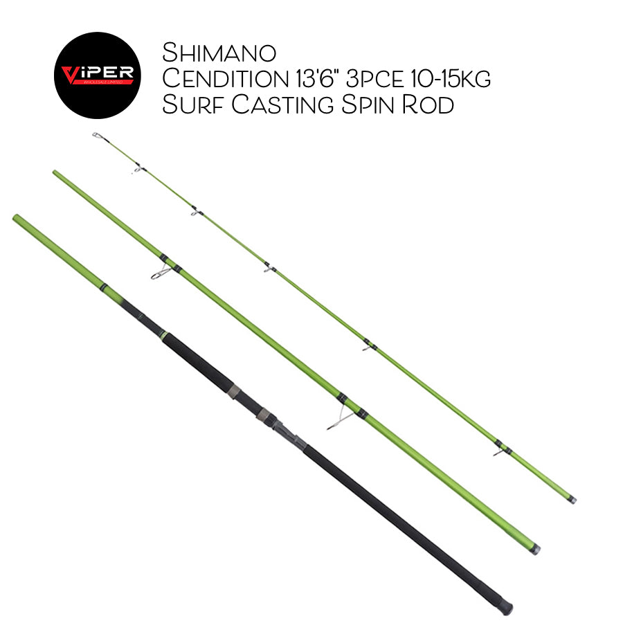 Shimano - Cendition 13'6" 3pce 10-15kg Surf Casting Spin Rod