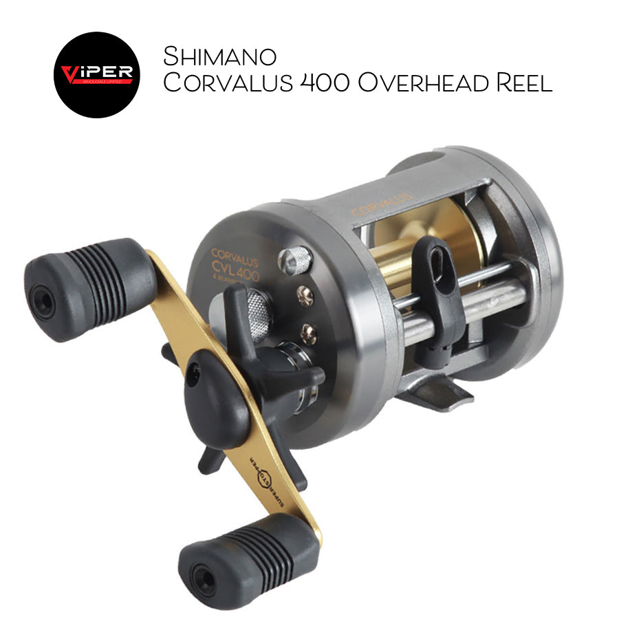 Shimano - Corvalus Overhead Reel Range (300 & 400)