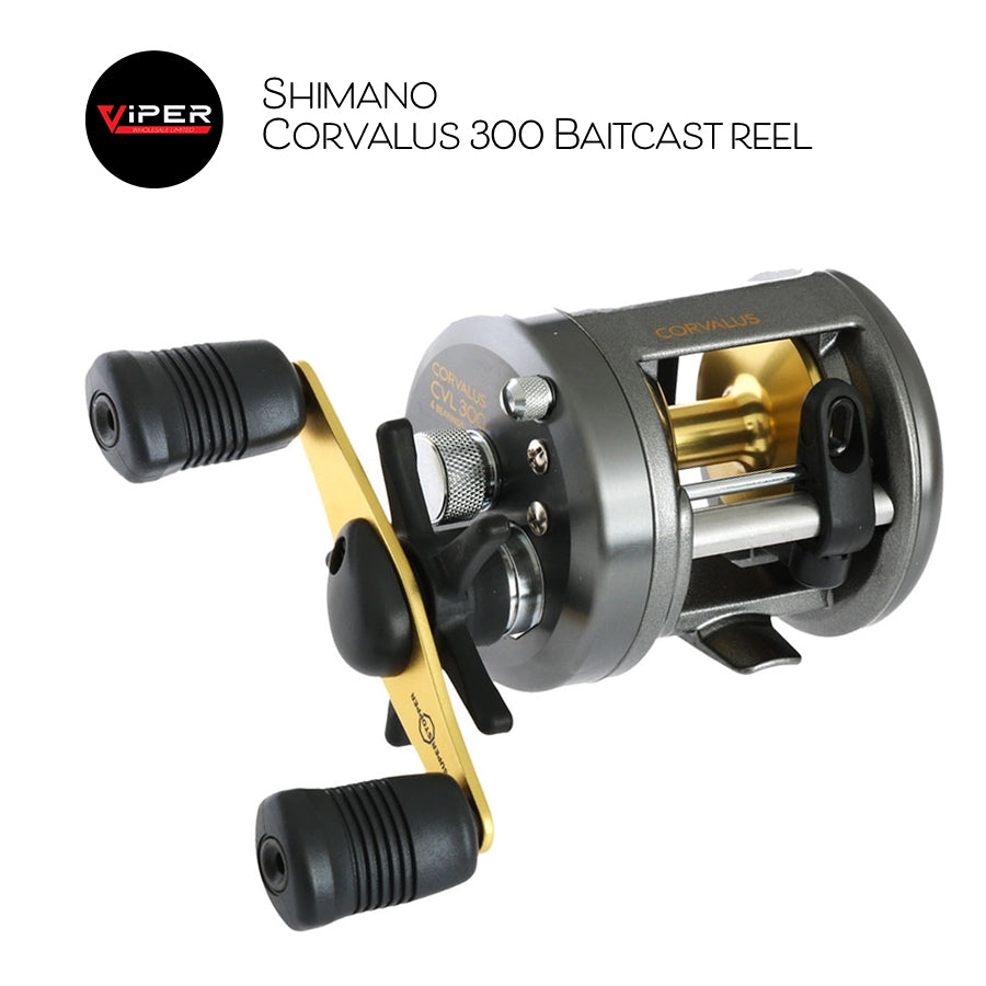 Shimano - Corvalus Overhead Reel Range (300 & 400)