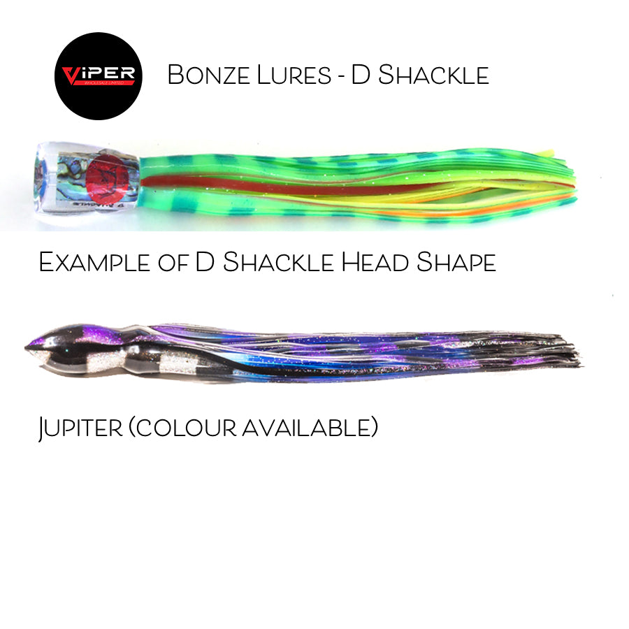 Bonze - D Shackle Game Lure Range (Light Tackle)