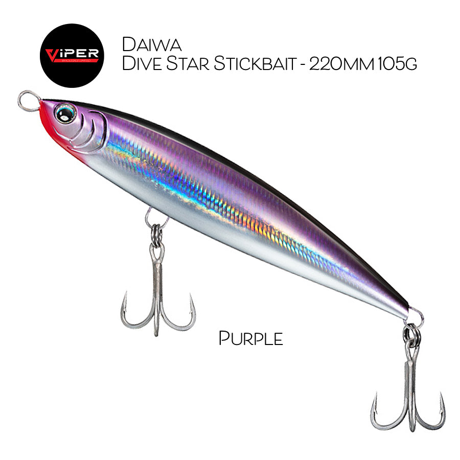 Daiwa - Saltiga Dive Star Stickbait - 220mm 105g