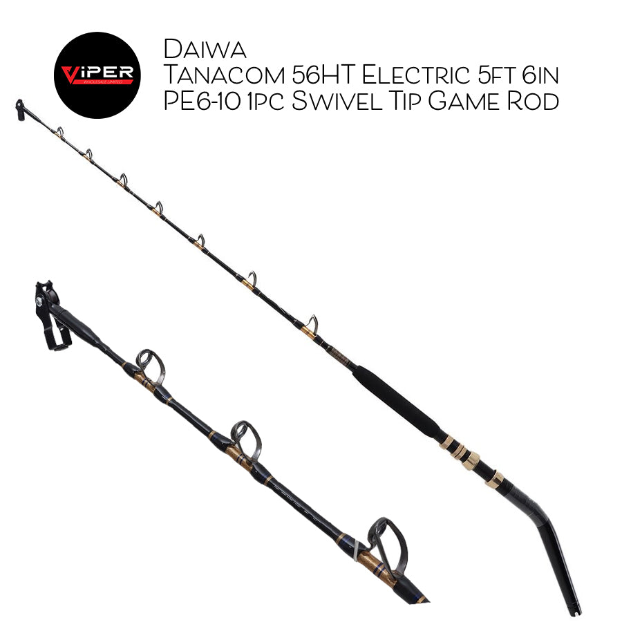 Daiwa - Tanacom 56HT Electric 5ft 6in PE6-10 1pc Swivel Tip Game Rod