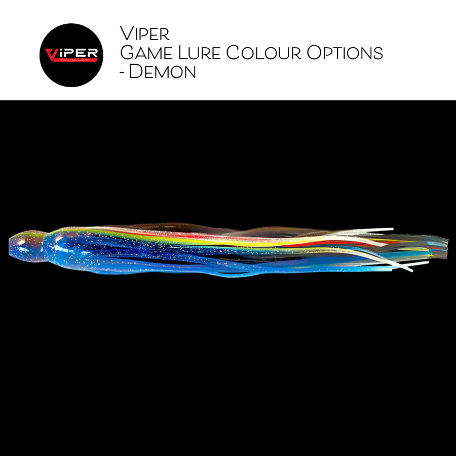 Viper - Banshee Game Lure (Rigged or Unrigged, 32 Skirt Combos)