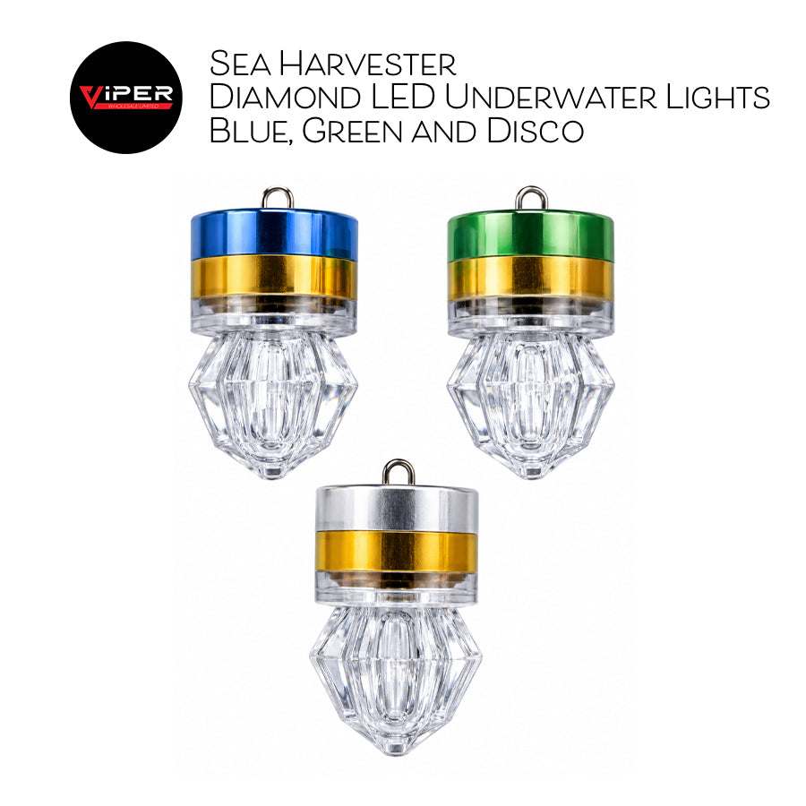 Sea Harvester - Diamond Underwater Lights (Blue, Green and Disco)