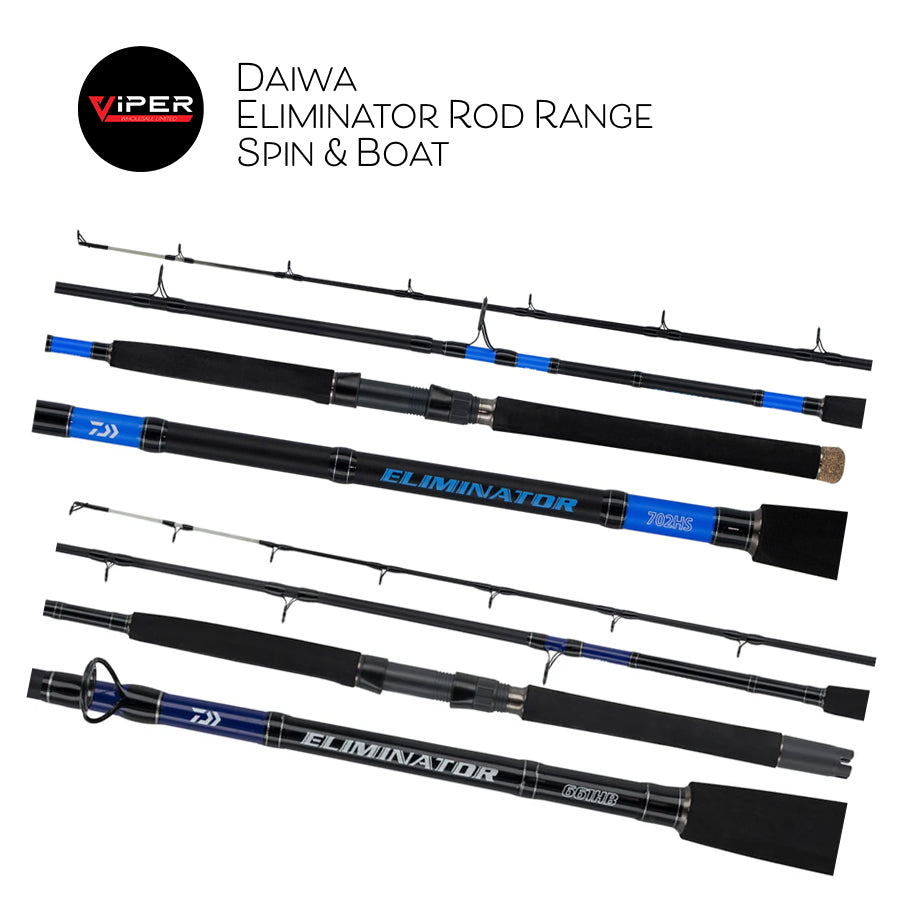 Daiwa - Eliminator Rod Range (Spin & Boat)