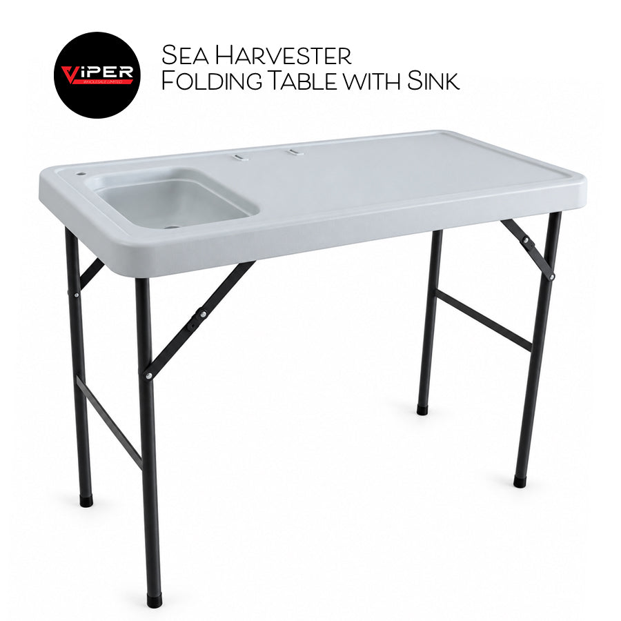 Sea Harvester - Collapsible Fillet Table with Sink