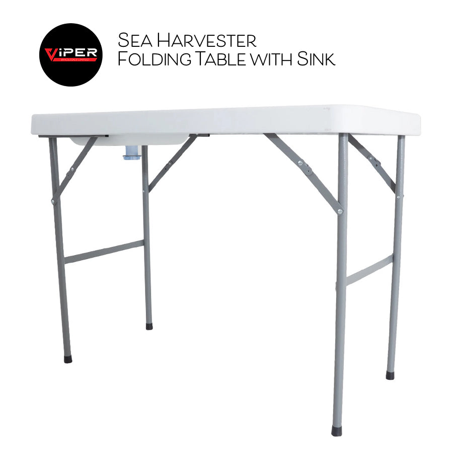 Sea Harvester - Collapsible Fillet Table with Sink