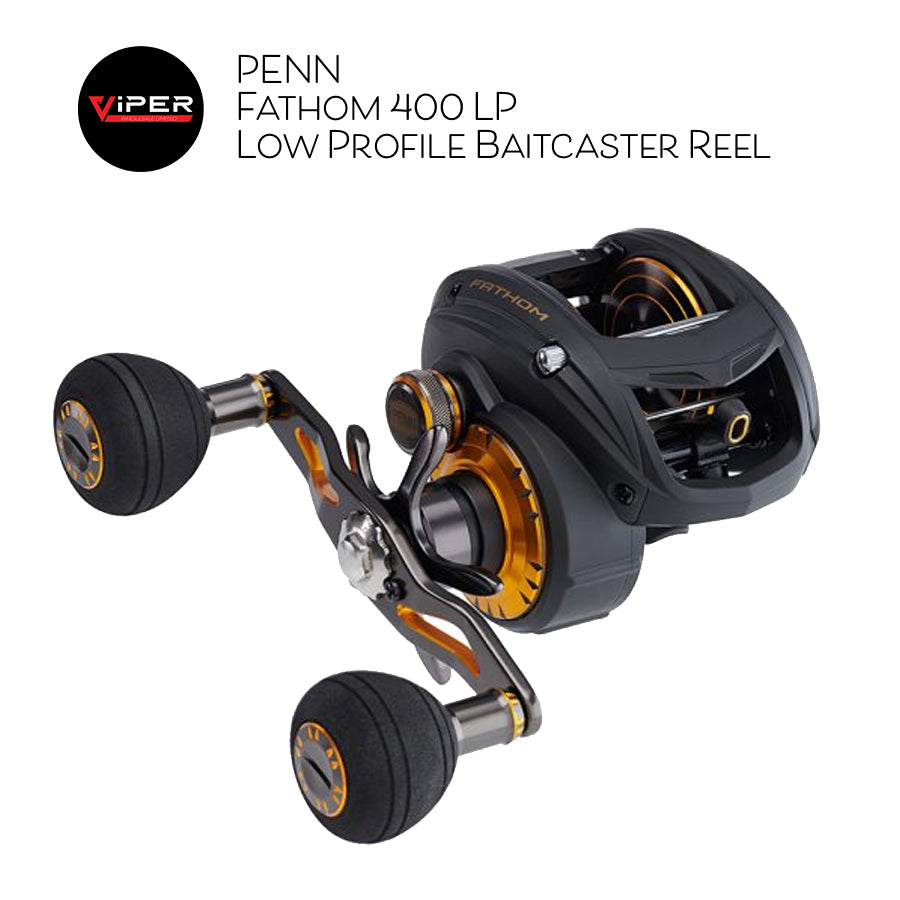 Penn - Fathom 400 LP Low Profile Baitcast Reel