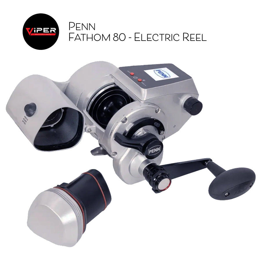 Penn -  Fathom 80 Wireless Electric Reel (battery kit included)