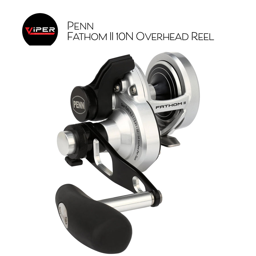 Penn - Fathom II 10XN Lever Drag Reel