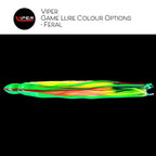 Viper - Banshee Game Lure (Rigged or Unrigged, 32 Skirt Combos)