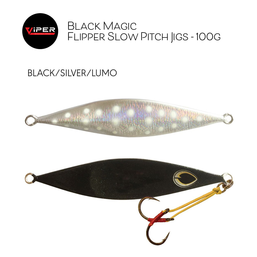 Black Magic - Flipper Slow Pitch Jigs 100g