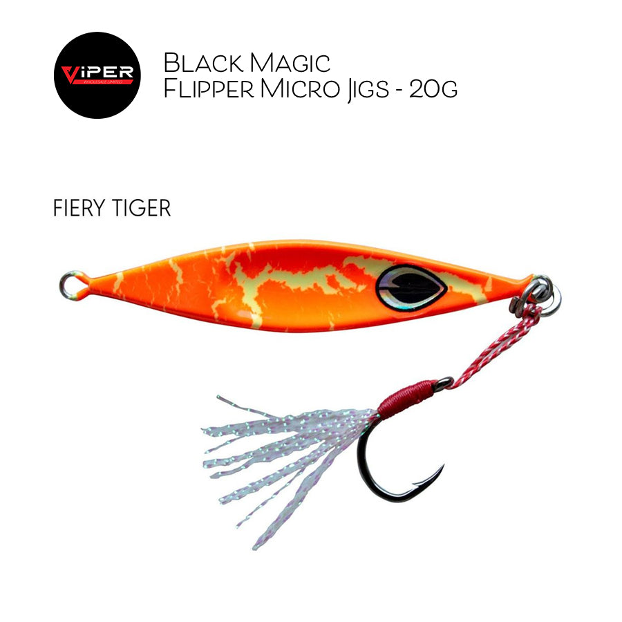Black Magic - Flipper Micro Jigs 20g