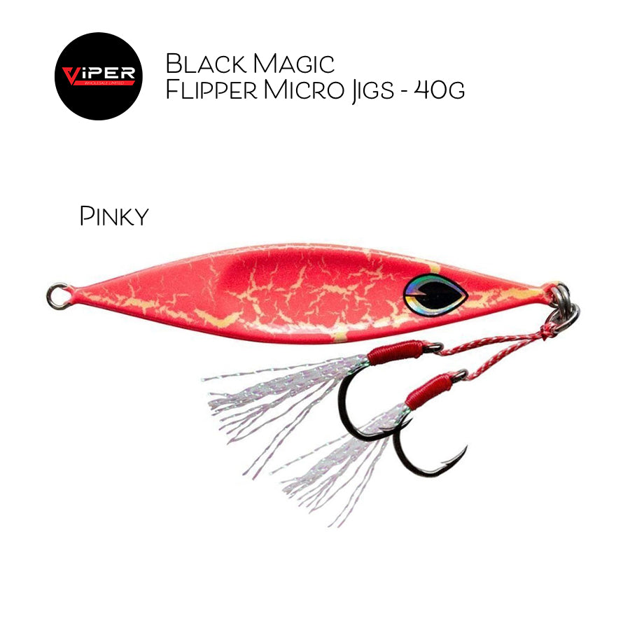 Black Magic - Flipper Micro Jigs 40g