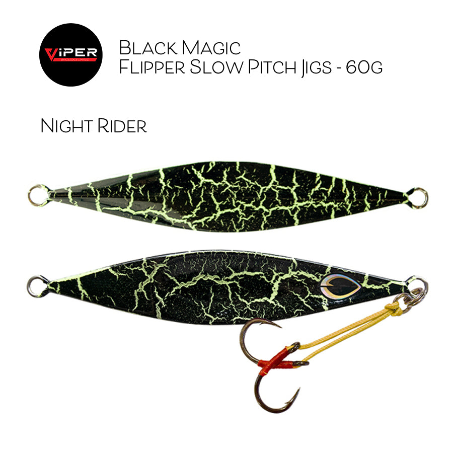 Black Magic - Flipper Slow Pitch Jigs 60g