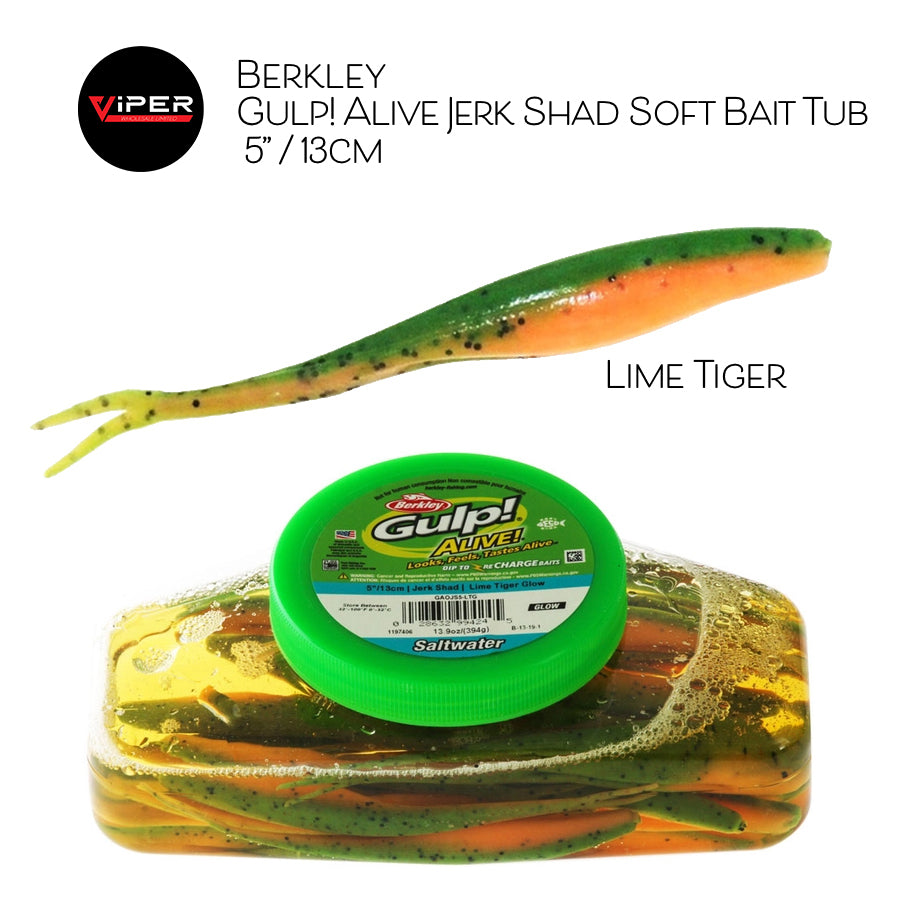 Berkley - Gulp! Alive Saltwater Jerk Shad 5"/13cm Tubs
