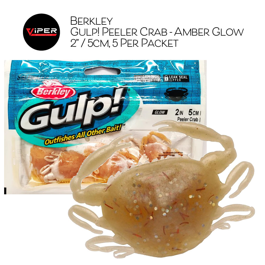 Berkley - Gulp! Saltwater Peeler Crab, 2" / 5cm, 5 Per Packet