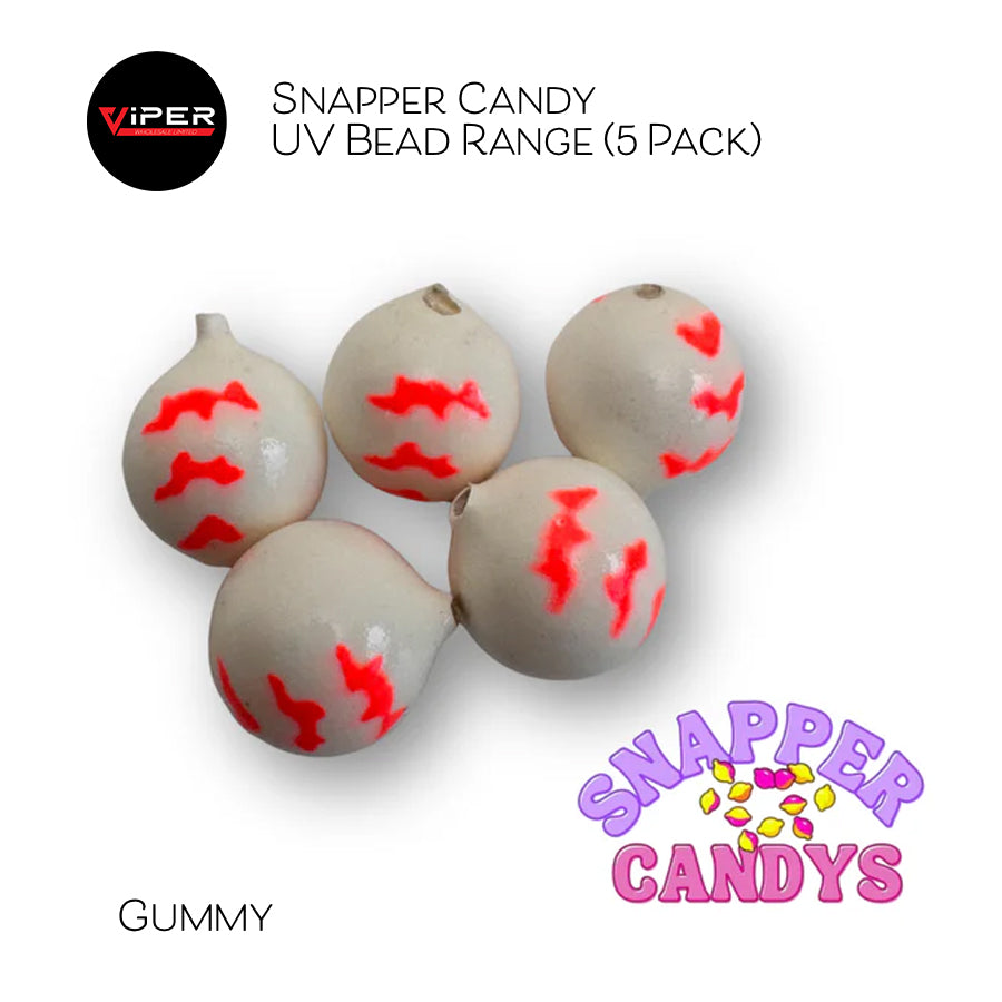 Snapper Candy - UV Bead Range (24 colours - 5 Pack)