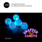 Snapper Candy - UV Bead Range (24 colours - 5 Pack)