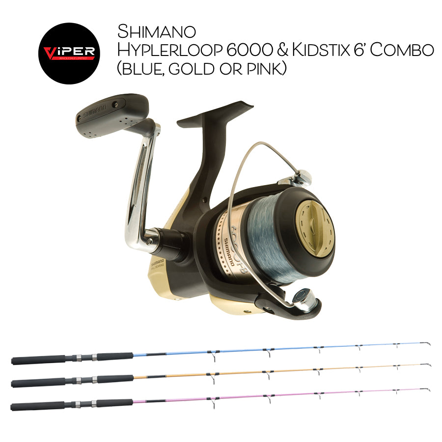 Shimano - FX Reel & Kidstix Rod Combo Range