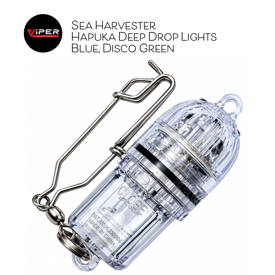 Sea Harvester - Hapuka Deep Drop Lights (Blue, Disco, Green)