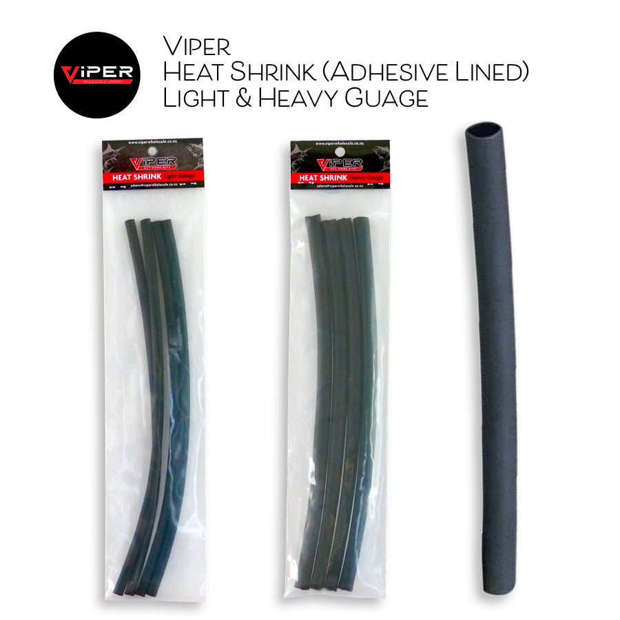 Viper - Heat Shrink (Adhesive Lined - Light & Heavy Gauge)